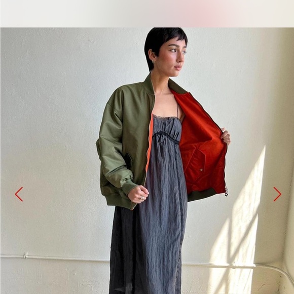 Lisa Says Gah Reversible Bomber Jacket - Picture 2 of 2